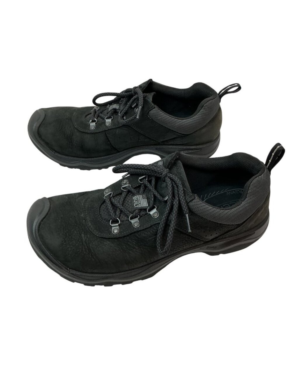 Keen Rialto American Built Nubuck Leather Hiking Shoes Mens 12 Black